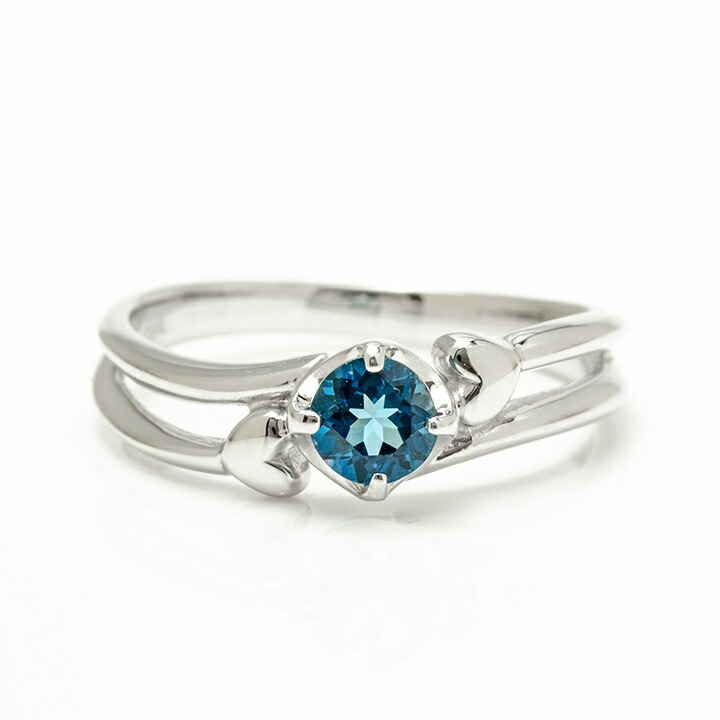 K18 ロンドンブルートパーズ リング[商品番号:RG0473] | umu -アム