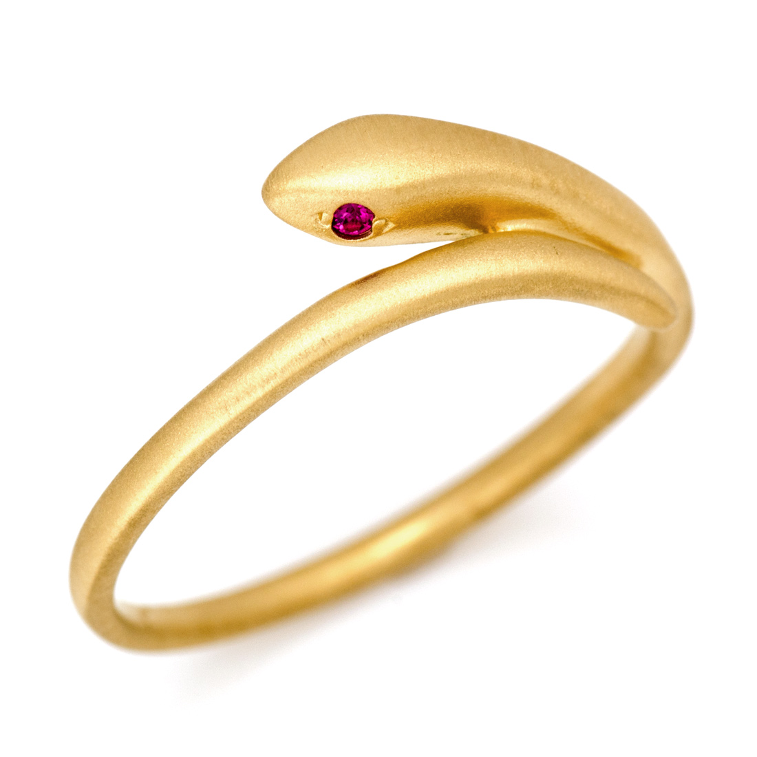 K18 スネークモチーフ ダイヤモンド リング[商品番号:RG1174] | umu