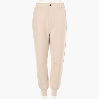 WOMEN'S 3D LOGO CREASED WIDE JOGGER PANTS（ウィメンズ 3Dロゴ