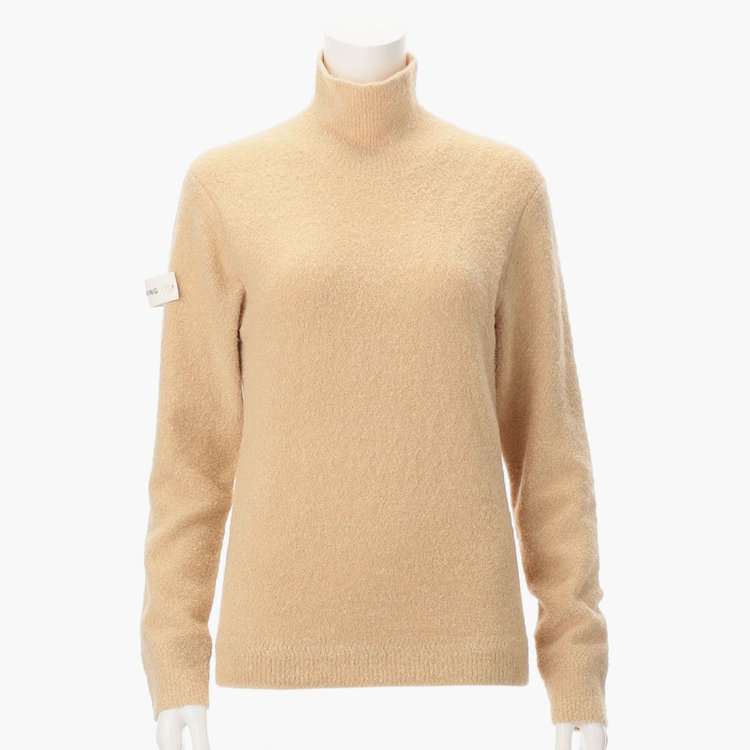 WOMEN'S BOUCLE YARN TURTLENECK KNIT（ウイメンズブークレヤーン