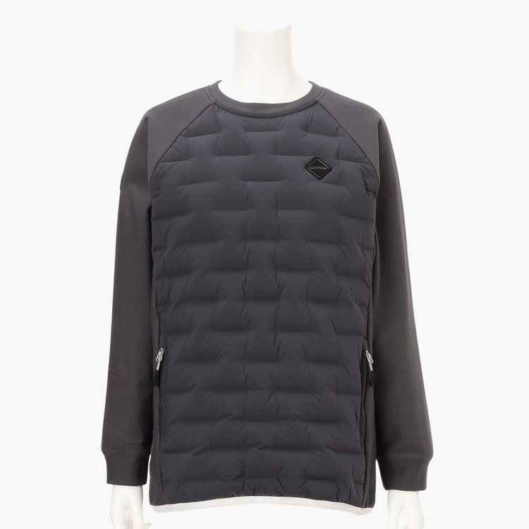 WOMEN'S HYBRID DOWN CREWNECK（ウィメンズ ハイブリッド ダウンクルー