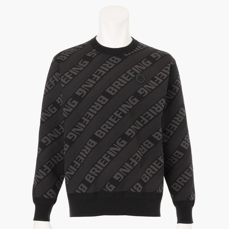 CE MEN'S WR BIAS LOGO CREWNECK KNIT（CE メンズ WR バイアス ロゴ