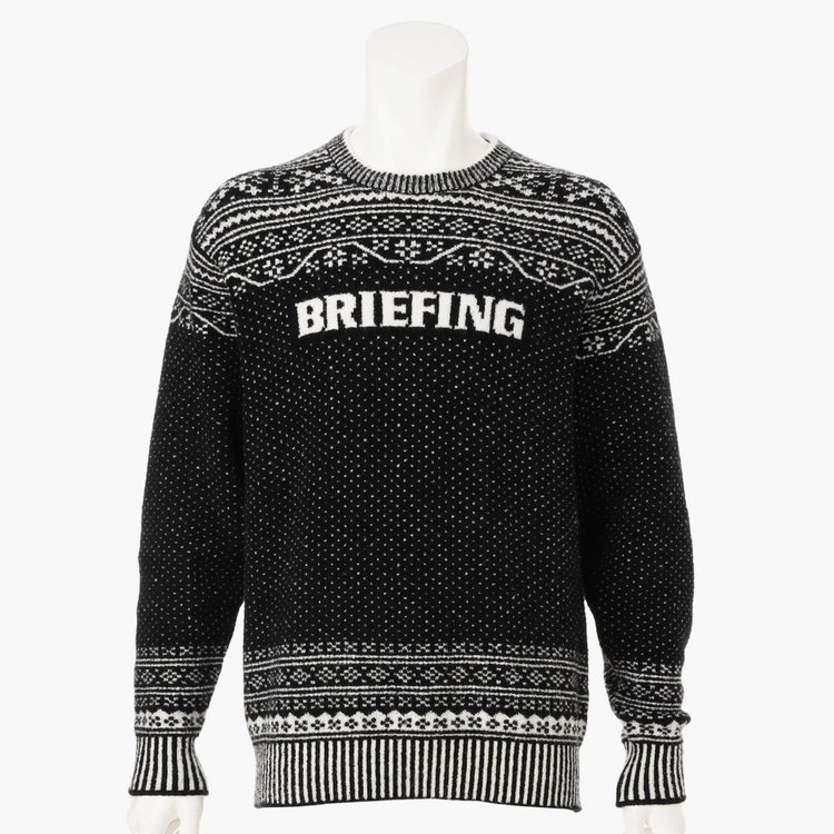 HOL MEN'S FAIR ISLE CREWNECK KNIT（ホリデー メンズ フェアアイル