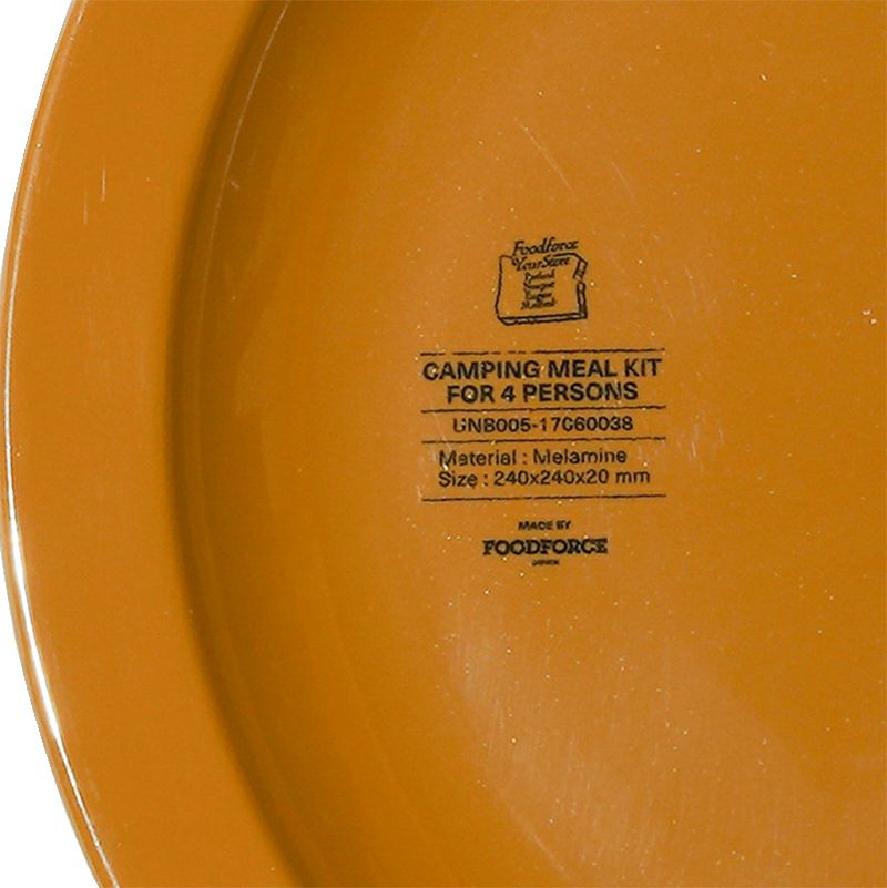 AS2OV(アッソブ)FOOD FORCE CAMPING MEAL PLATE プレート メラミン