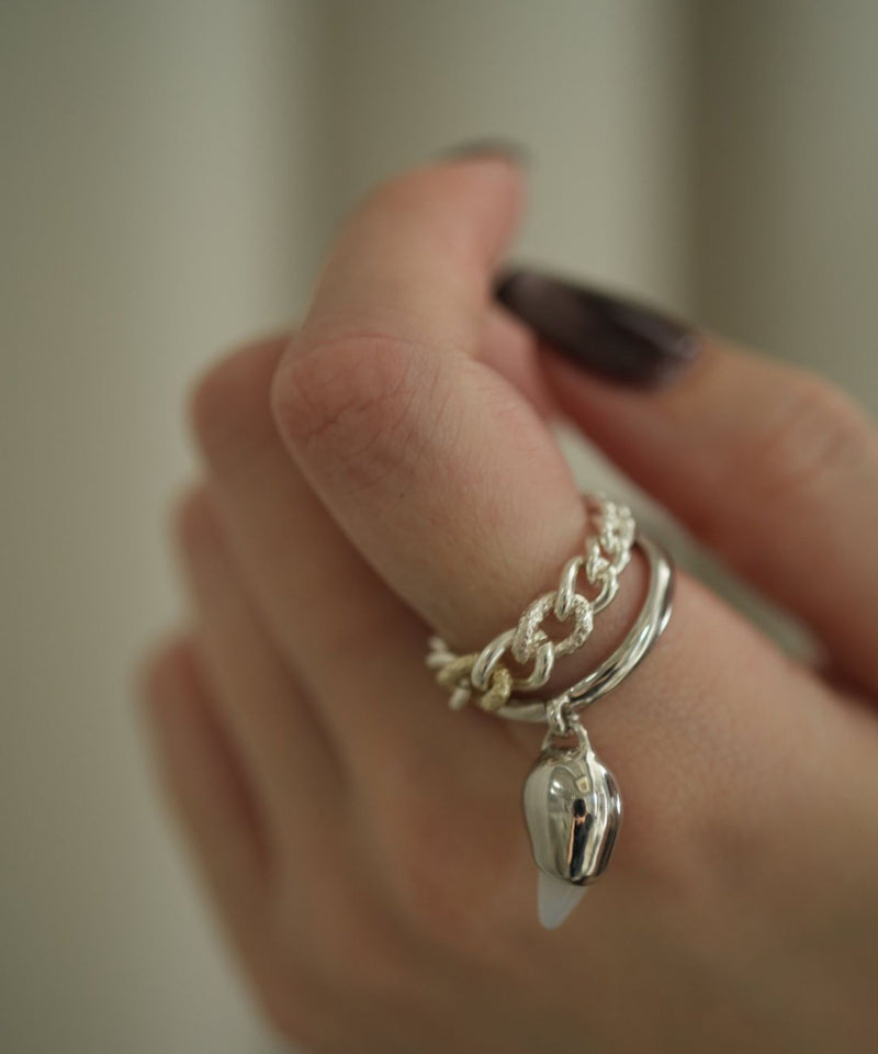 Frost Chain&K10Chain Ring – un by Tomoyo Yoshida | 公式オンライン