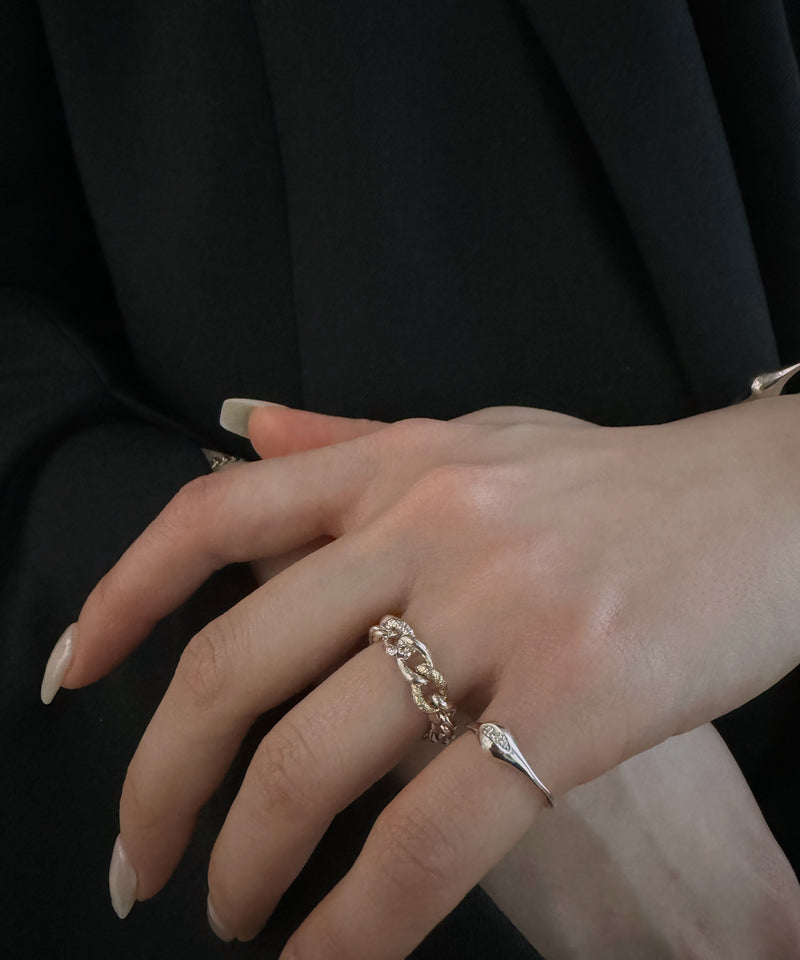Frost Chain&K10Chain Ring – un by Tomoyo Yoshida | 公式オンライン