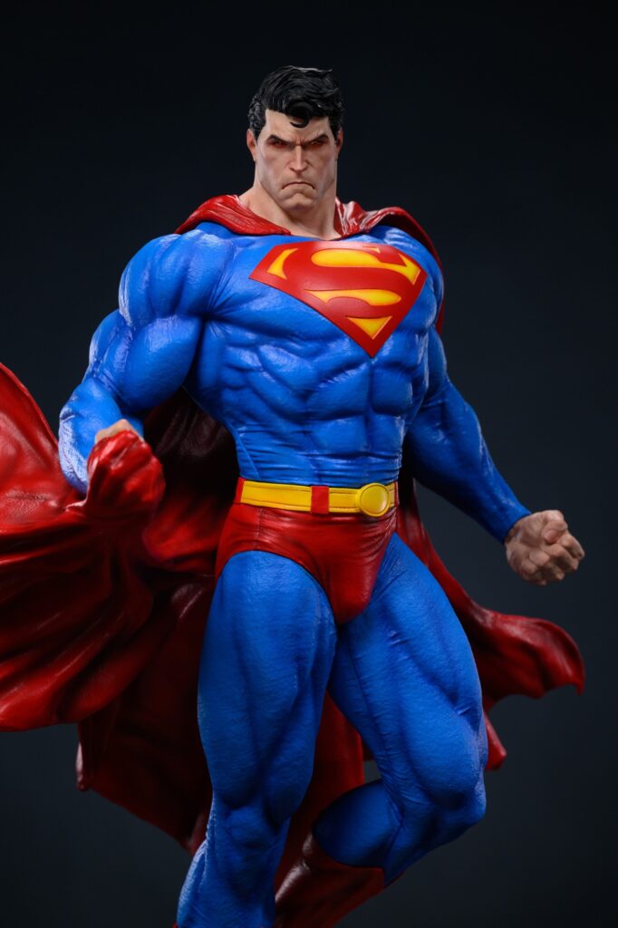 Jim Lee Superman 1/4 and 1/3 Scale Custom Statue - Unboxing Bros