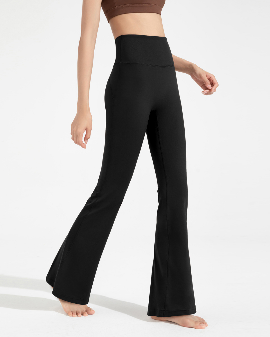 美脚ハイウエストフレアヨガパンツ 2862 – ヨガウェア専門店【undigi