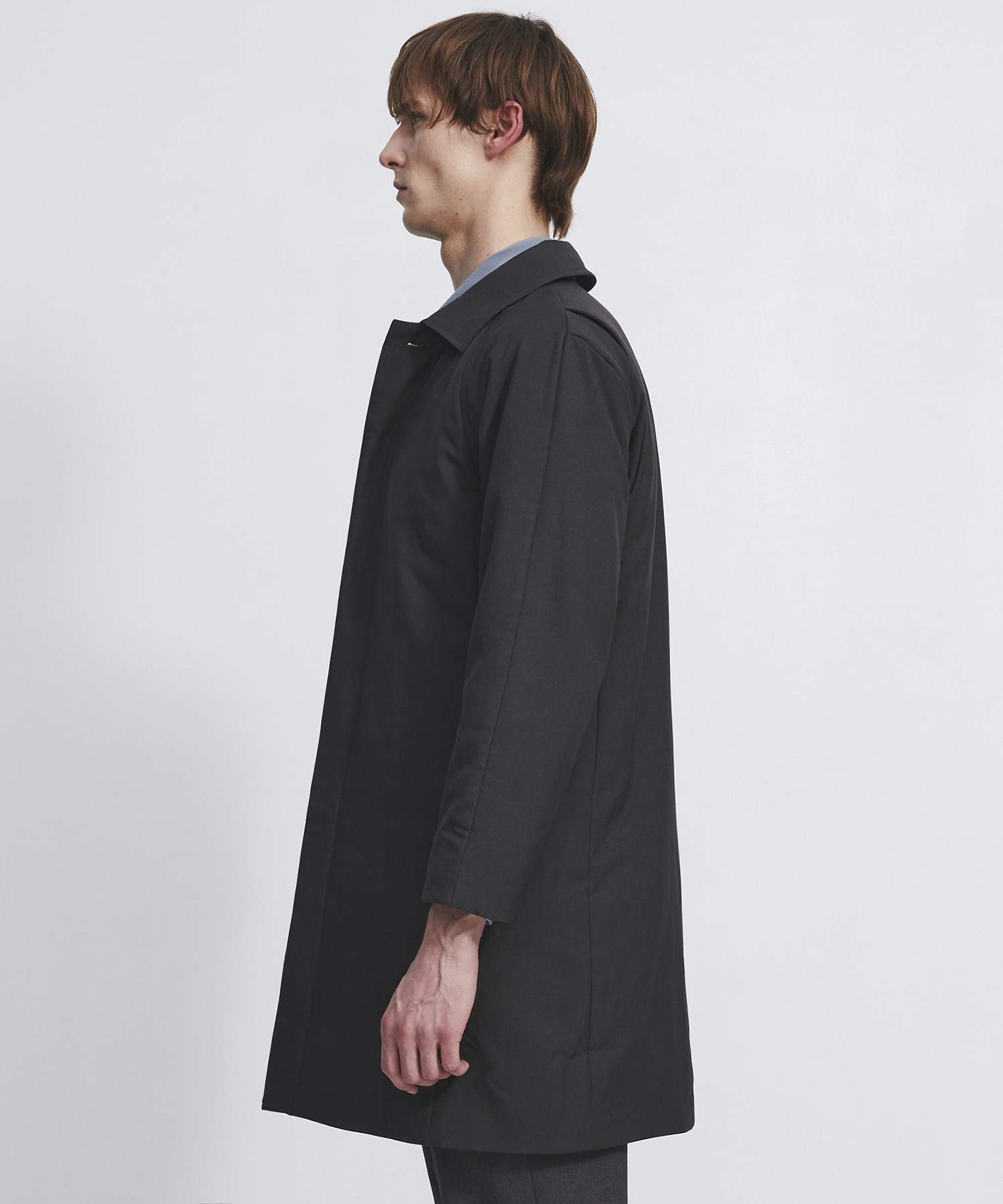 CF KAPOK ステンカラーコート(1 DARK GREY): : メンズ｜UNITED TOKYO