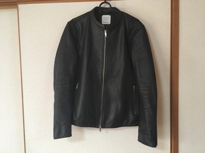 UNITEDTOKYO｜ラムレザーライダースを2年着て感じたオススメな点は