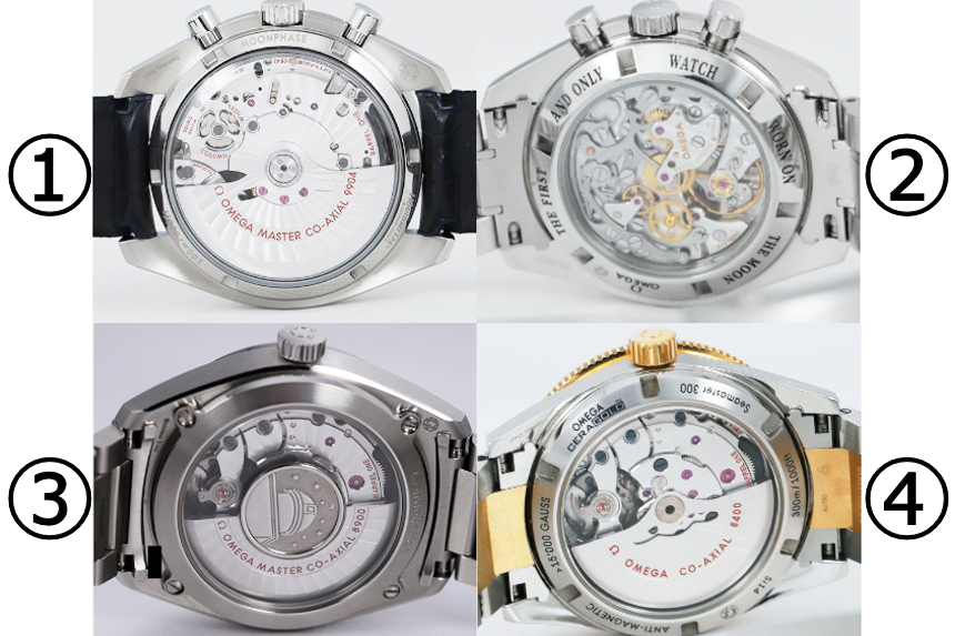 スピードマスター】美しい手巻きムーブメント【シースルーバック