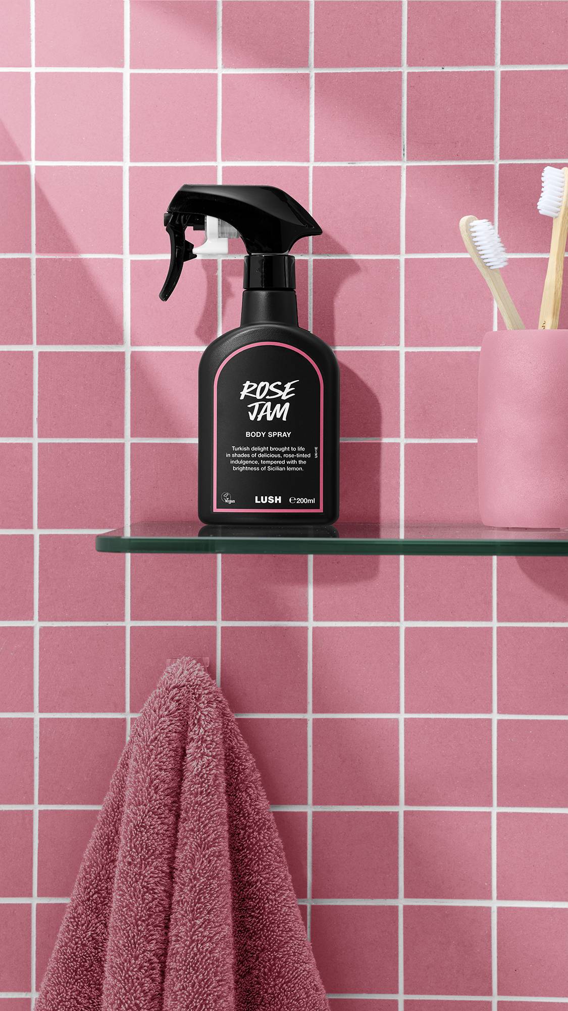 ローズジャム ボディスプレー | LUSH