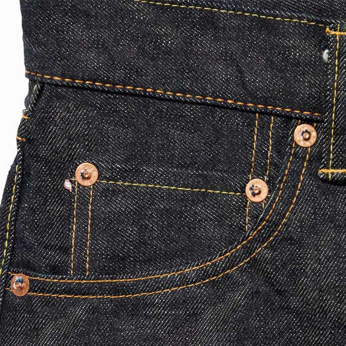 桃太郎ジーンズ G015-MZ 銅丹特濃ナローテーパード ジッパーフライ