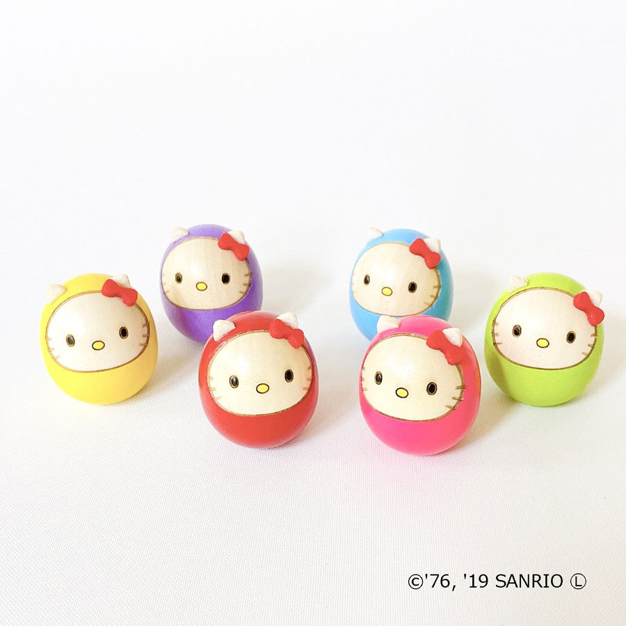 ハローキティ 豆ダルマ 赤｜卯三郎こけし公式オンラインストア