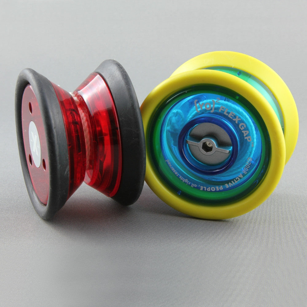 YO]2 Flex Gap Yo-Yo Red/Black - usastrojax