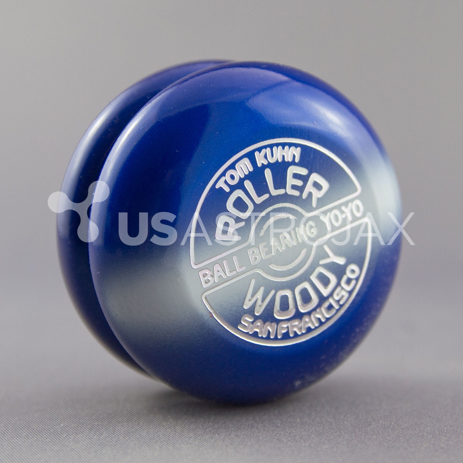 Tom Kuhn Roller Woody Yo-Yo Blue - usastrojax