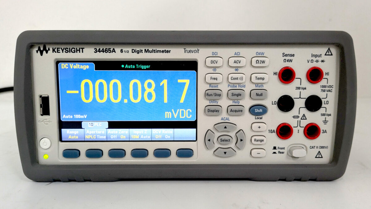 34465A 6.5桁デジタル・マルチメータ Keysight/キーサイト(Agilent・HP