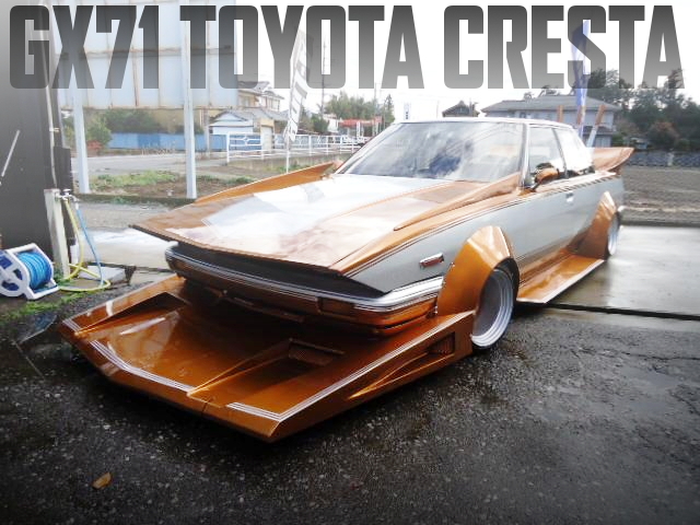 デッ歯＆ワークス公認仕上げ!街道レーサー!GX71型クレスタ・スーパー