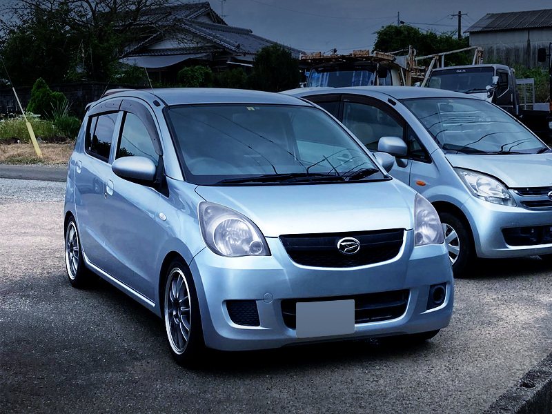 5速マニュアル!KFターボエンジンスワップ!駆動FF!7代目L275S型ミラ・L