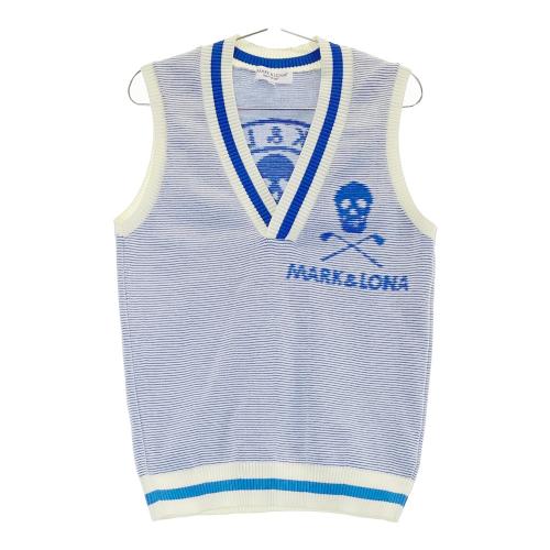 MARK&LONA マークアンドロナ ニットベスト ネイビー系 サイズ：46