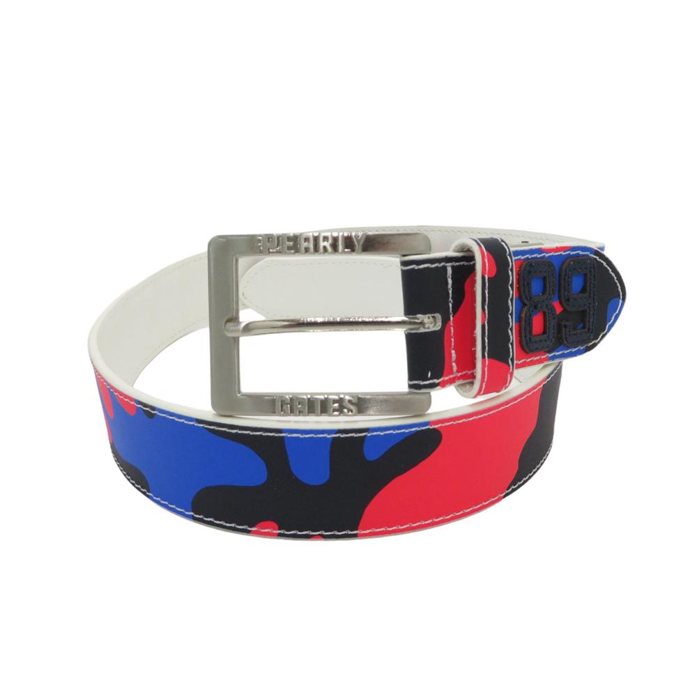 PEARLY GATES パーリーゲイツ ベルト ニコちゃん カモフラ 迷彩柄