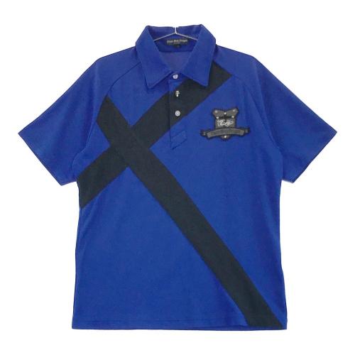 DANCE WITH DRAGON ダンスウィズドラゴン 半袖ポロシャツ ブルー系