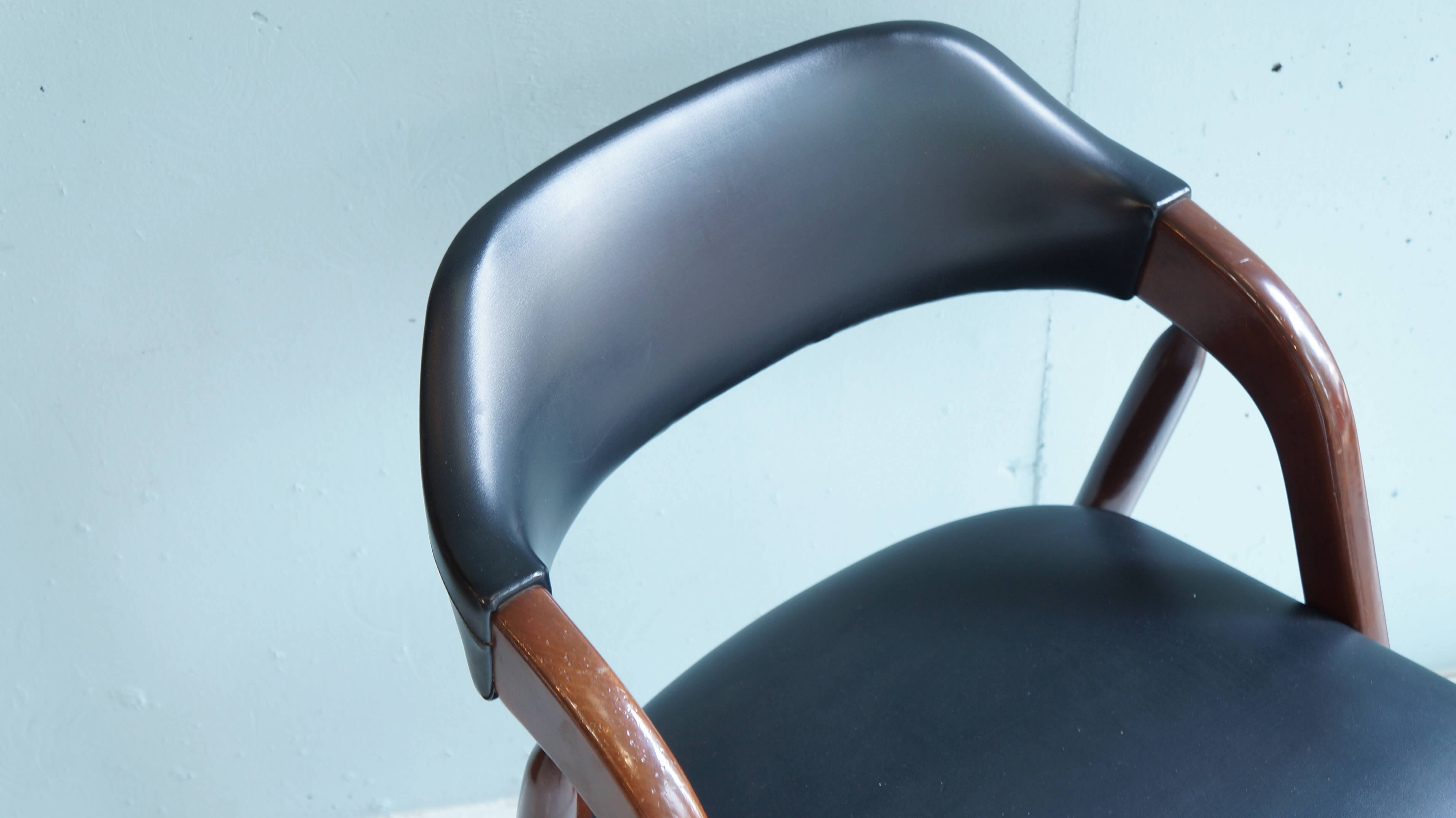 Japan Vintage TSUJI MOKKO Arm Chair / 辻木工 ダイニング アーム