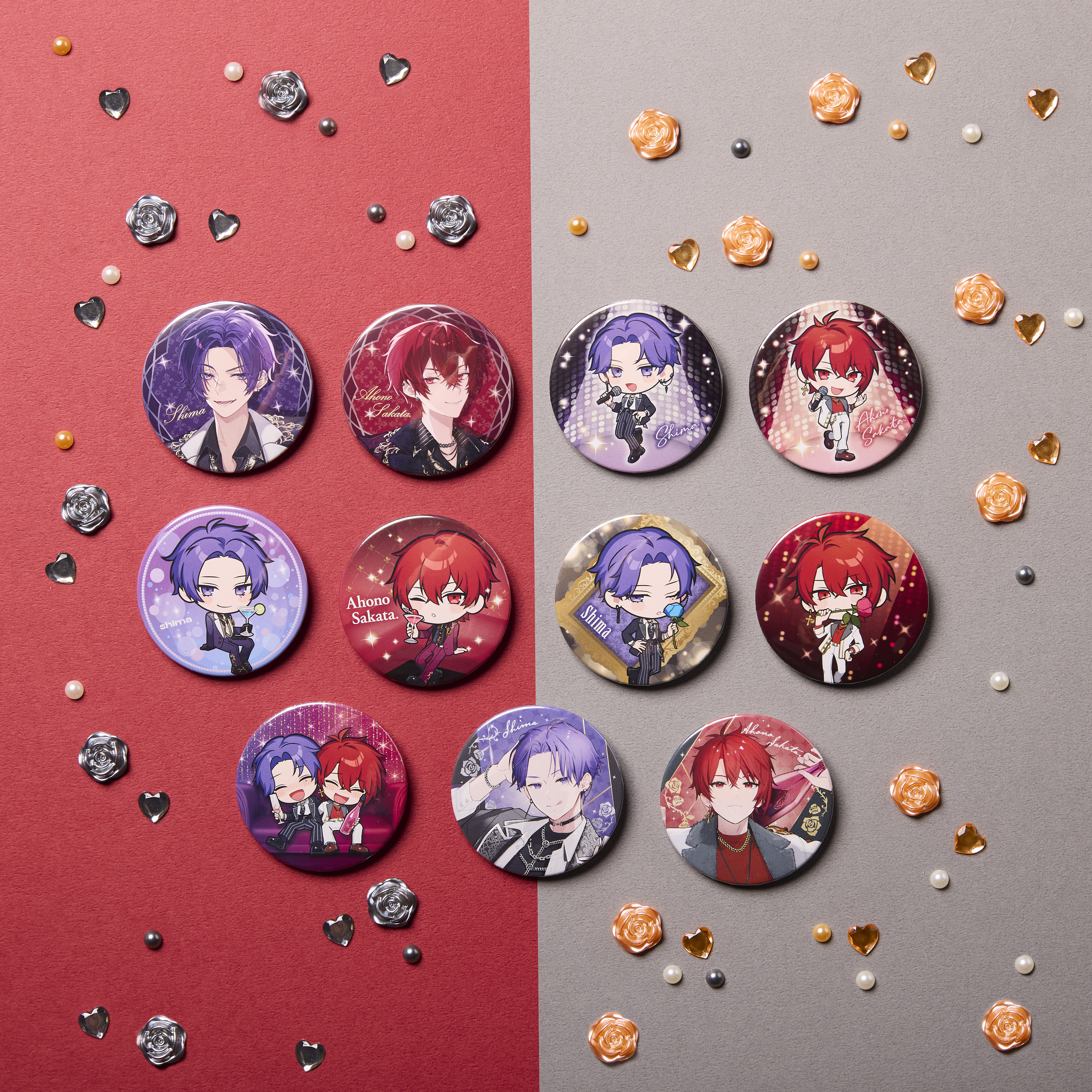 缶バッジくじ (【速報】しまさかでバースデーイベントやるってよwww