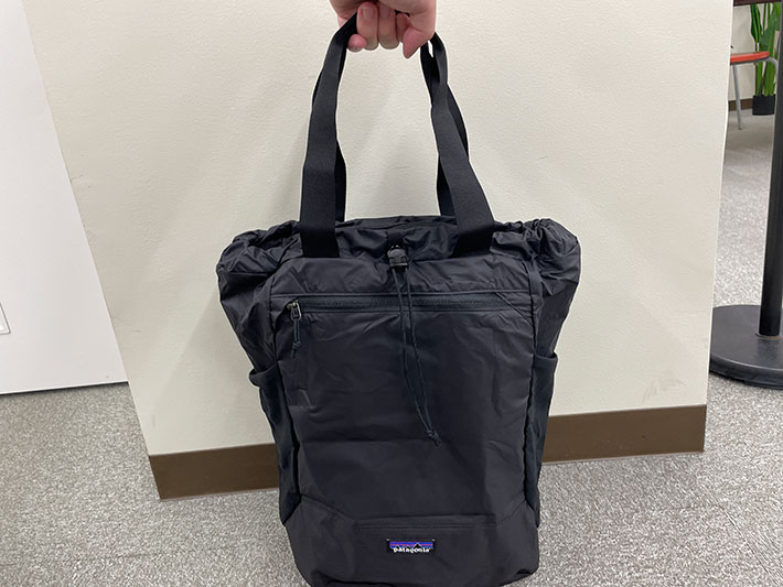 これ一つでOK！」パタゴニア『テラヴィア・トート・パック 24L』の2WAY