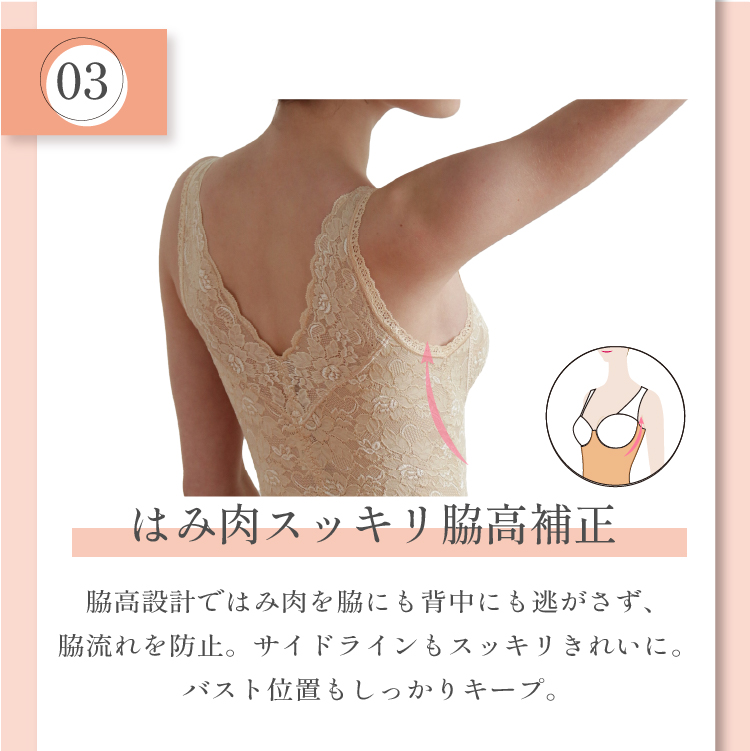 ボディシェイパーで総レース多機能シリーズ|タムラのやさしい補正下着