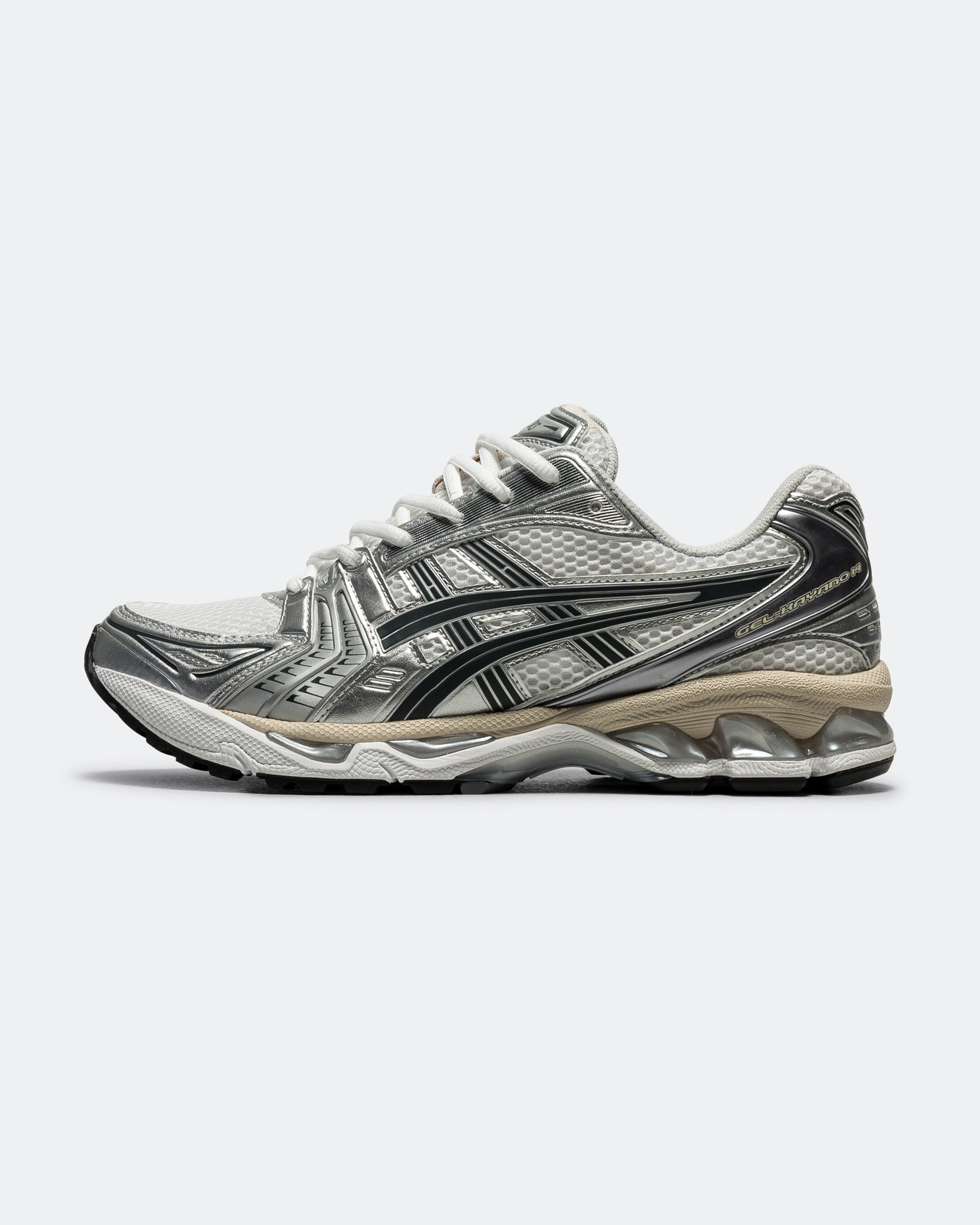 GEL-Kayano 14 - White/Graphite Grey | UP THERE