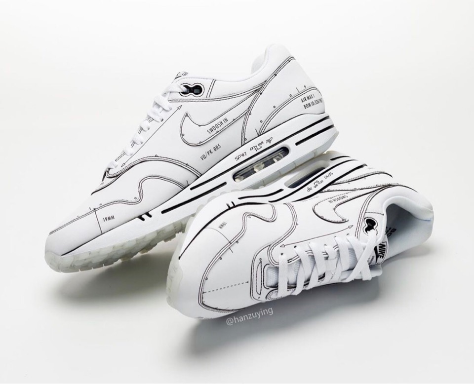 Nike】Air Max 1 Tinker “Sketch to Shelf” Whiteが国内7月13日に発売