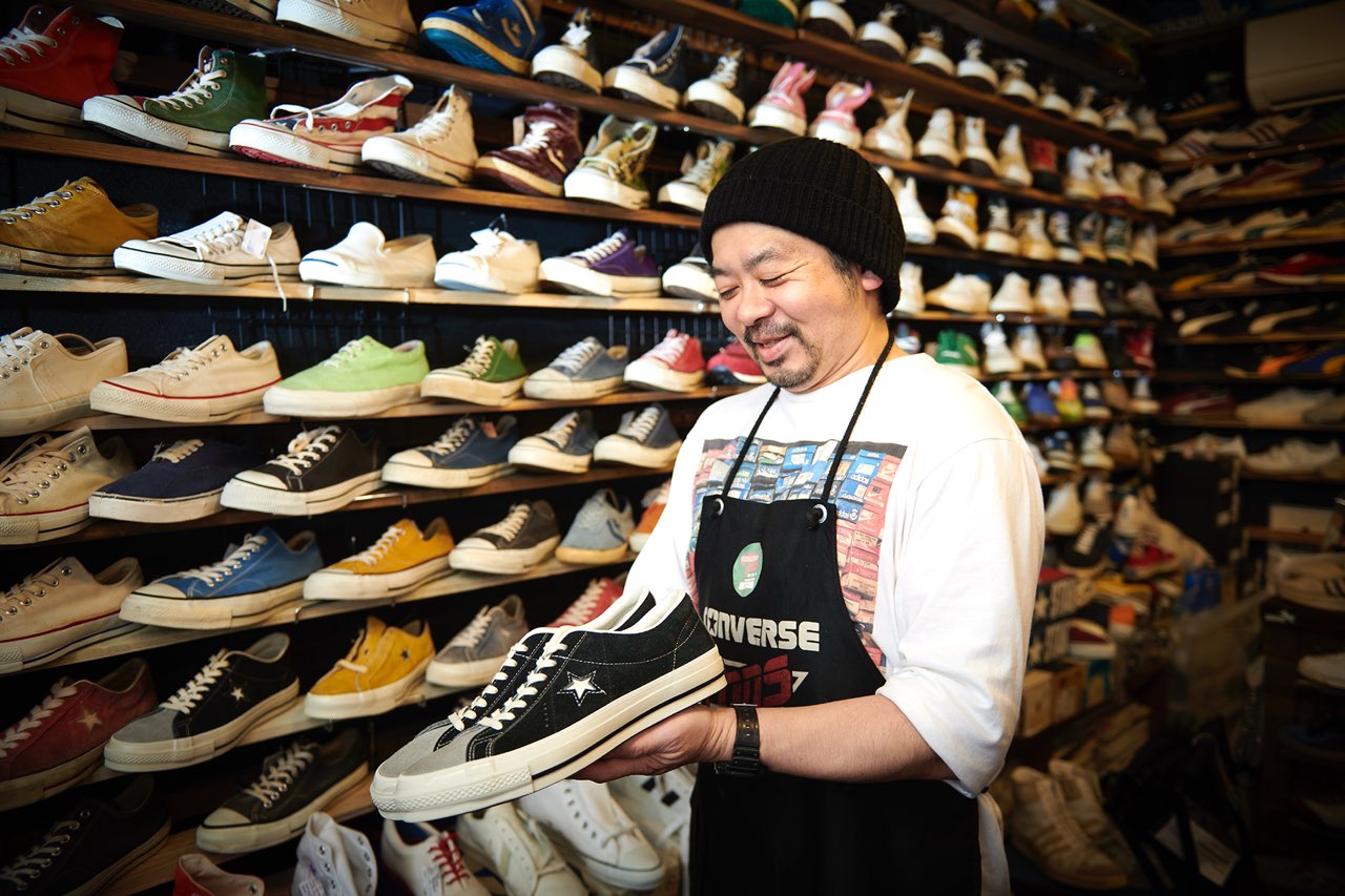 下北沢 soma × CONVERSE『ONE STAR J VTG SUEDE “TIMELINE”』が国内2月