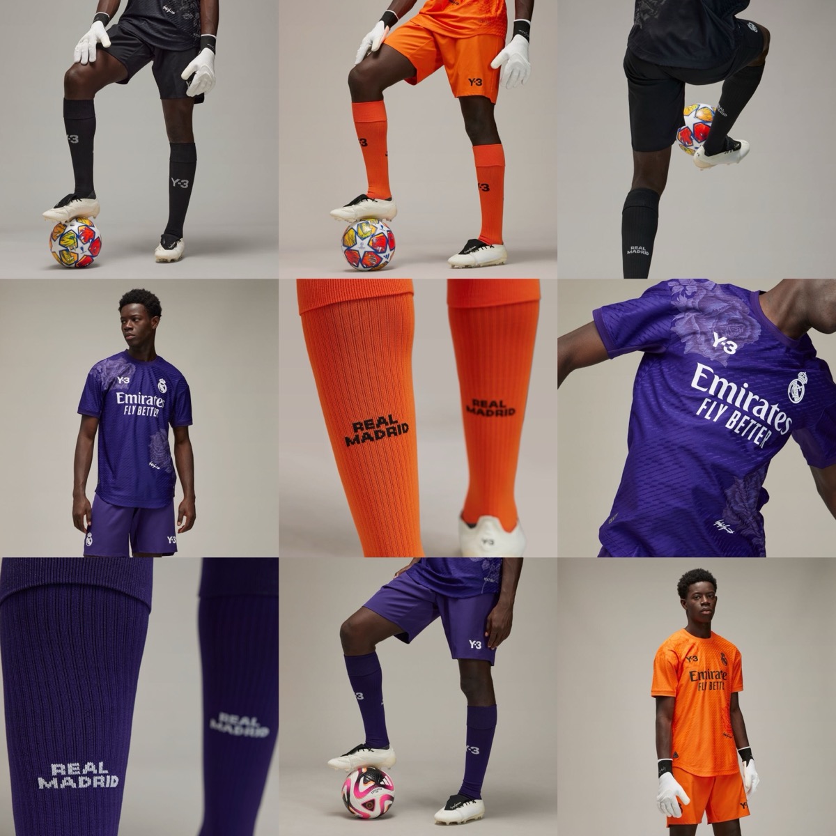 REAL MADRID × Y-3 コラボコレクション第2弾が国内3月27日より発売