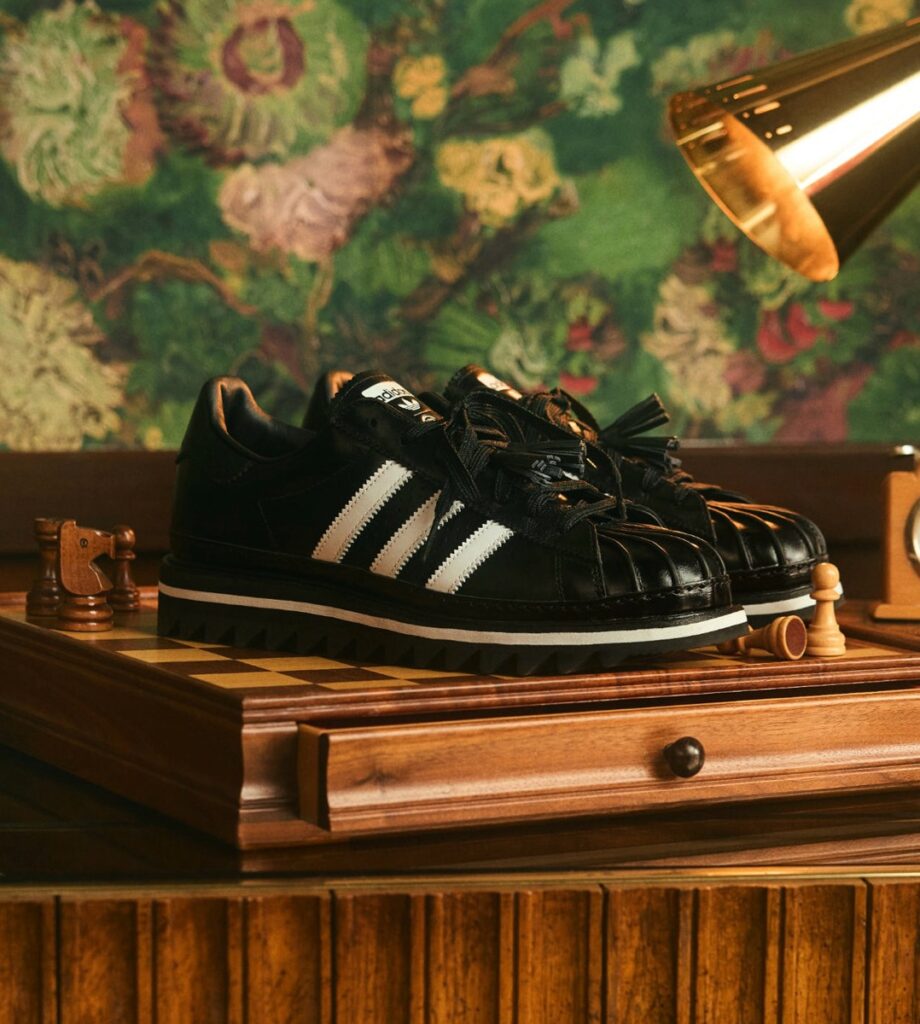 CLOT × adidas Superstar by Edison Chen “Black White”が国内4月12日