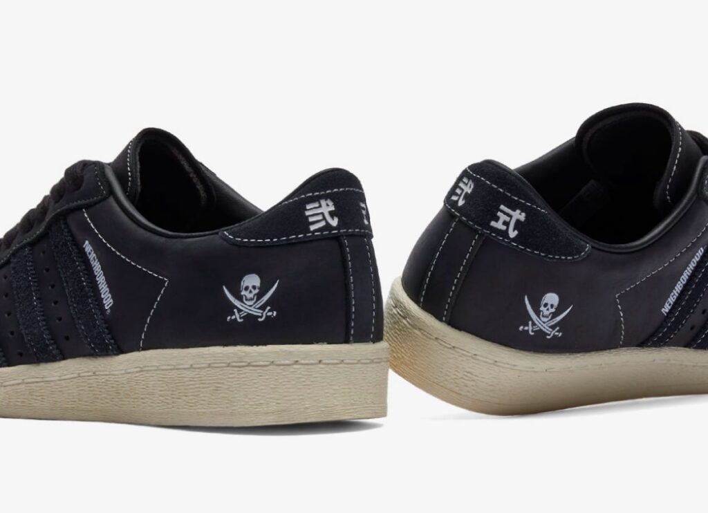 NEIGHBORHOOD × adidas Superstar “Ink Black”が国内6月22日に復刻発売