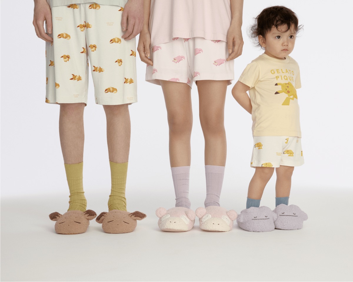 ジェラピケ × ポケモンスリープ コラボ第2弾が国内7月26日に発売 | UP