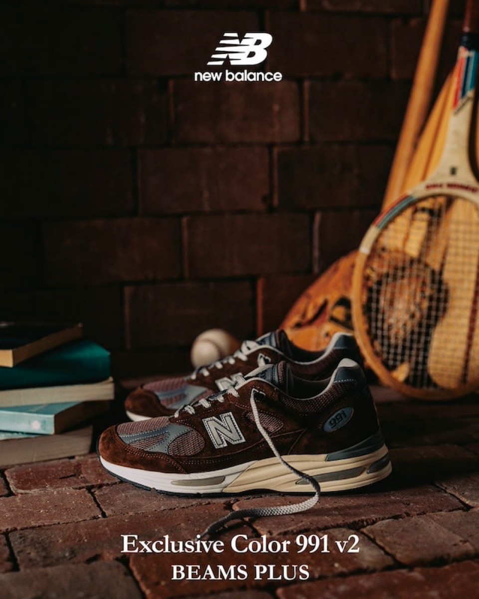 New Balance 『991v2 “Pinecone”』が国内9月30日より限定発売［U991BR2