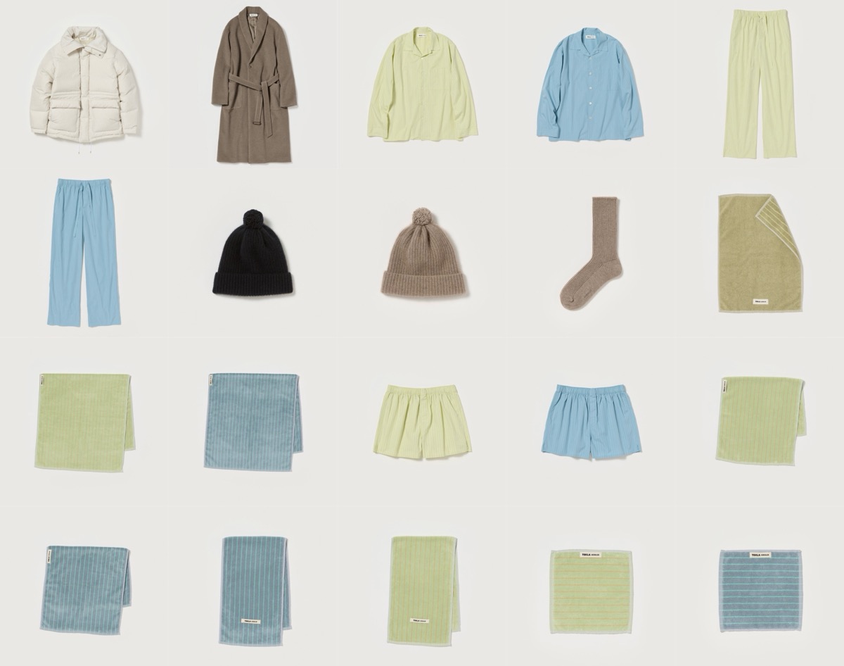 AURALEE x Tekla 初コラボコレクションが国内10月30日より発売 | UP TO