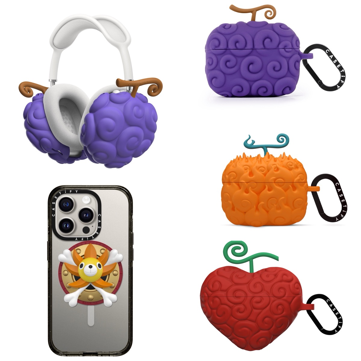 ONE PIECE x CASETiFY “悪魔の実” コレクションが国内10月23日に発売