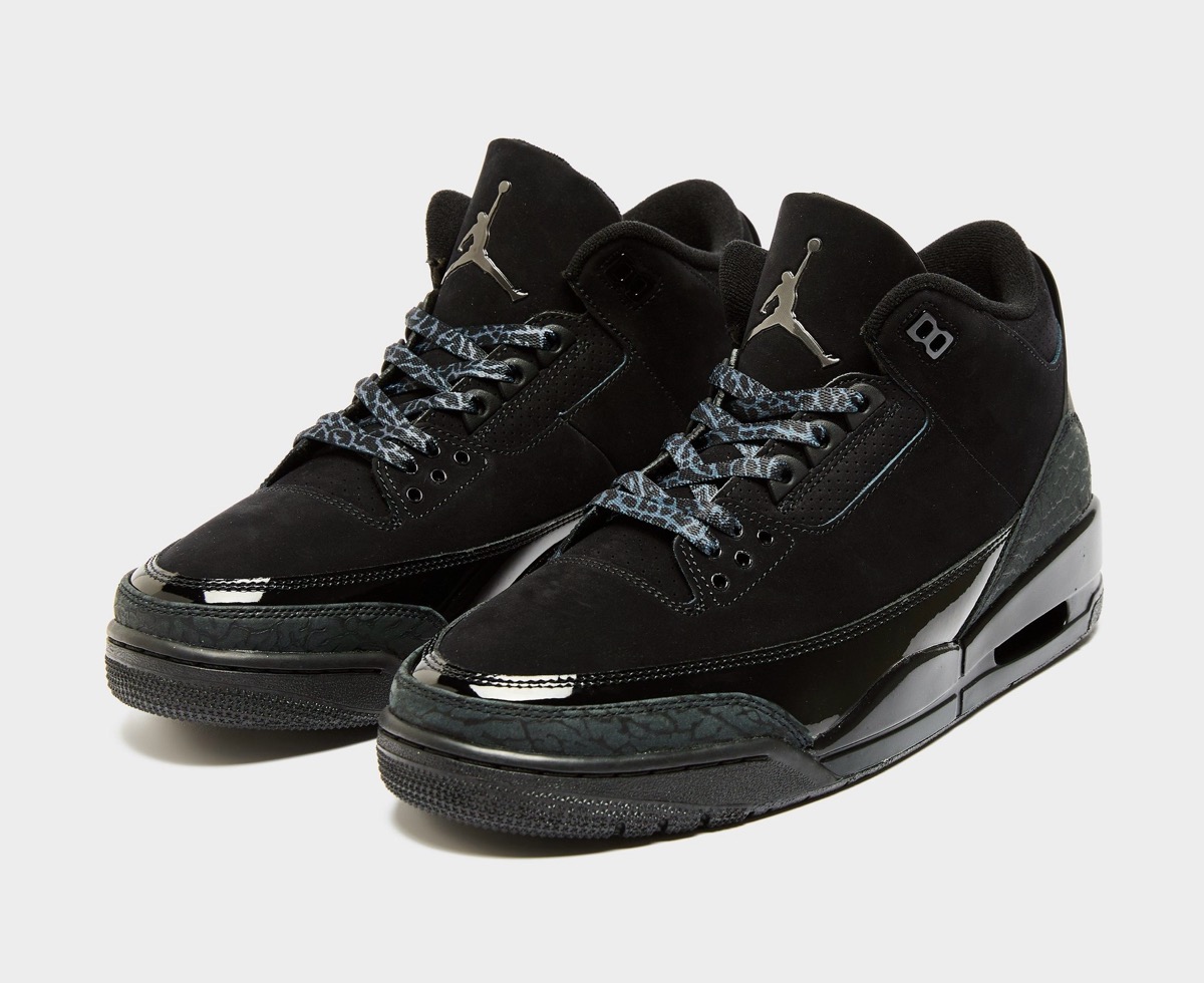 Nike Air Jordan 3 Retro “Black Cat”が国内1月11日に復刻発売［CT8532