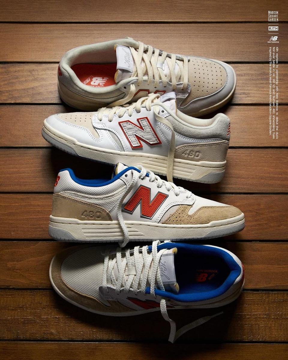 Kith × New Balance × MSG 991v2 & Numeric 480が国内11月4日より発売