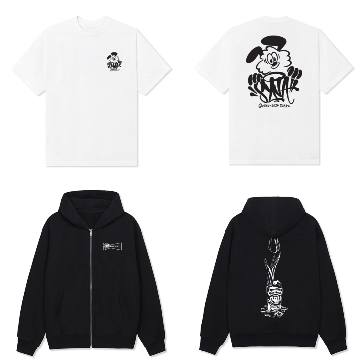 VERDY WASTED YOUTH x Central Cee SYNA WORLD コラボアイテムが国内11