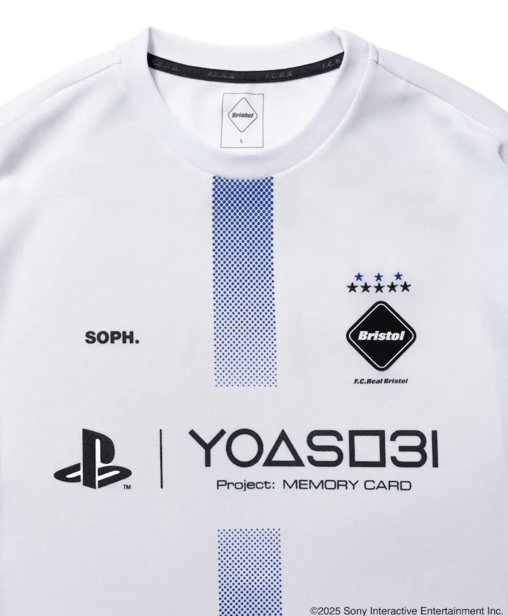 YOASOBI x PlayStation x F.C.Real Bristol 限定コラボゲームシャツが