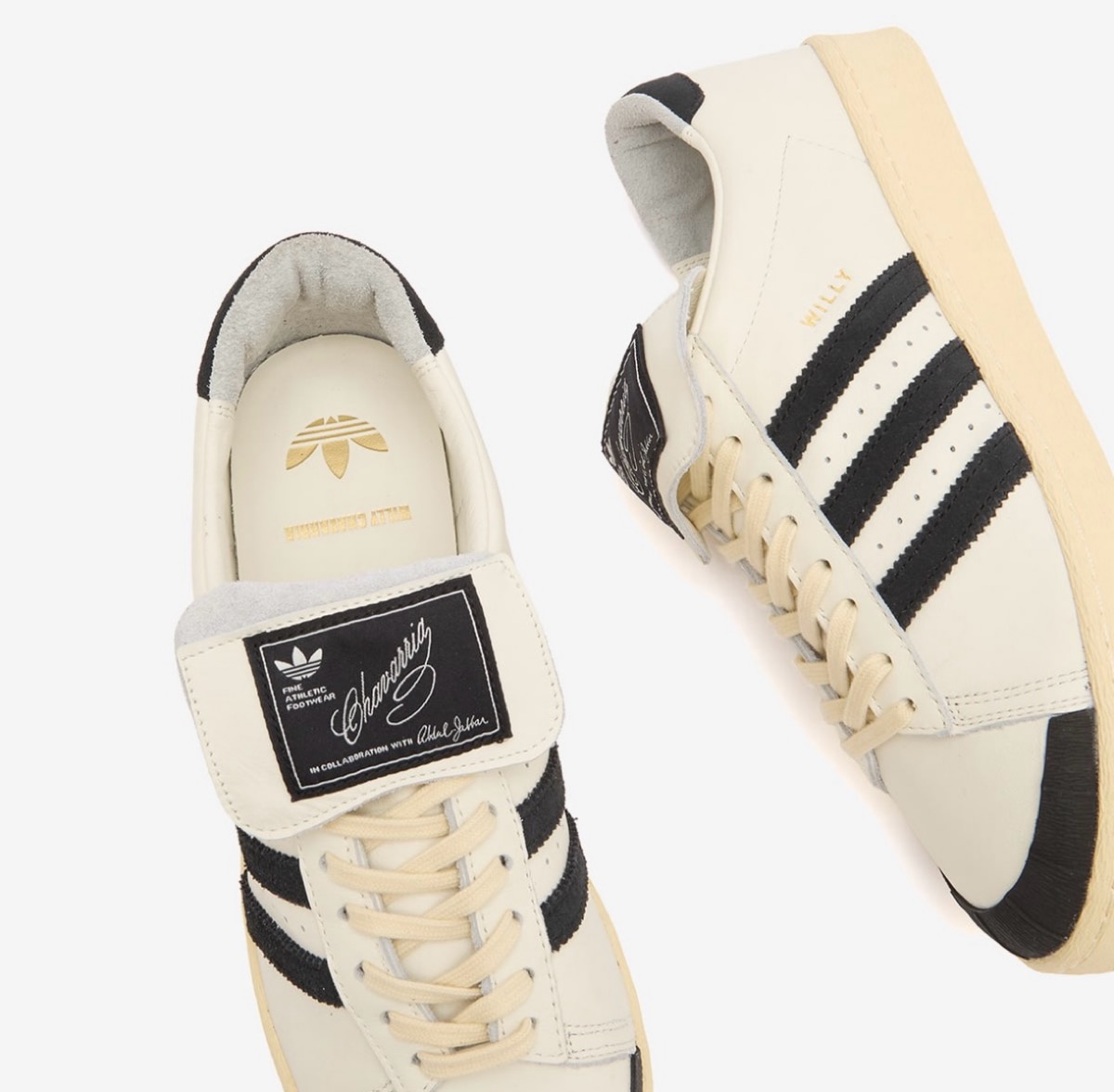 Willy Chavarria x adidas Jabbar Low “Off White/Core Black”が国内7