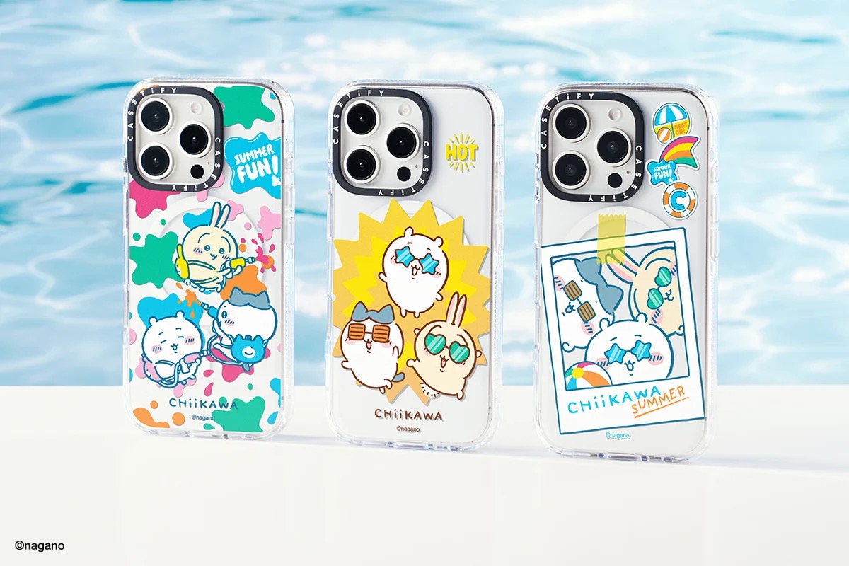 ちいかわ x CASETiFY コラボコレクション第2弾が国内7月25日より発売
