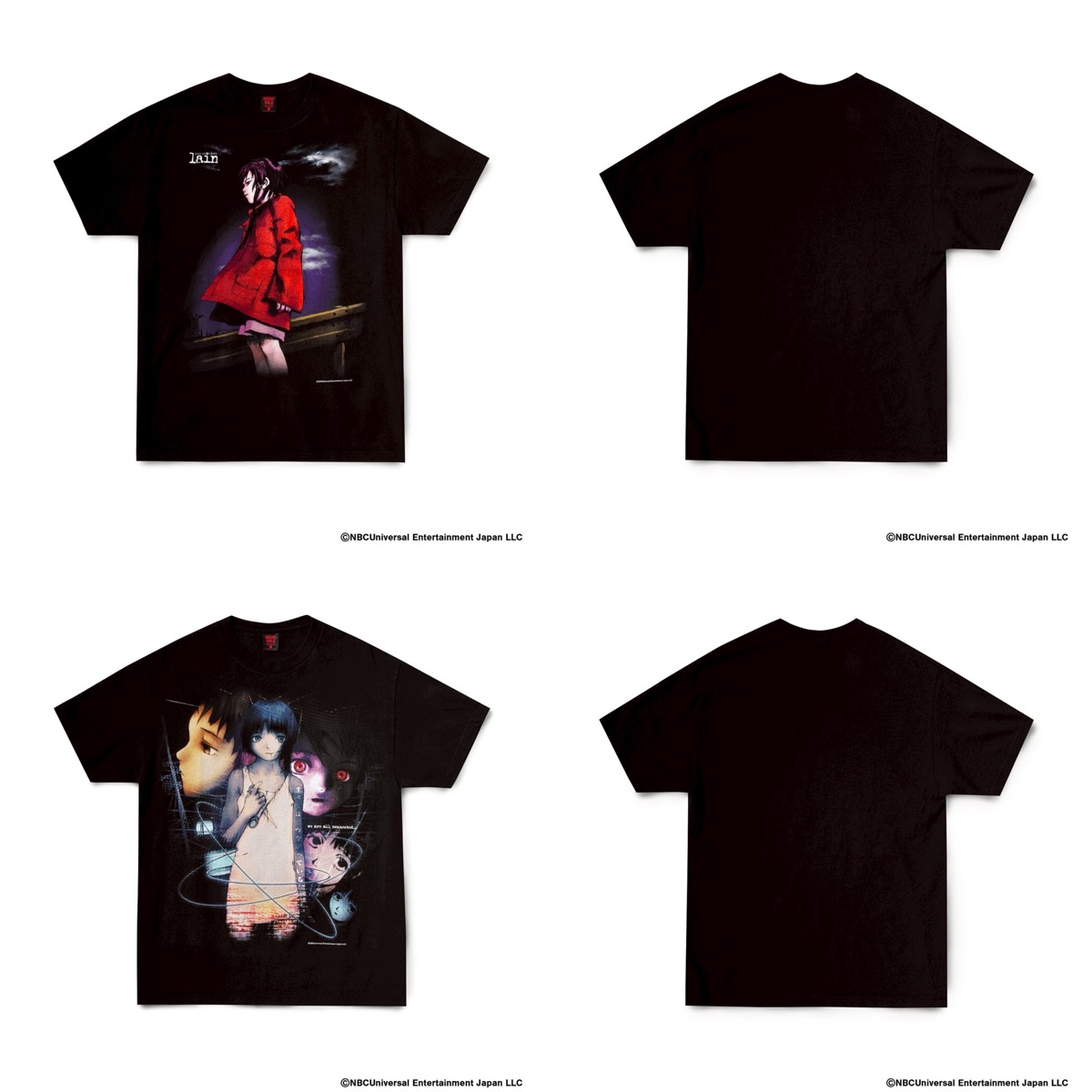 serial experiments lain x GEEKS RULE コラボTシャツが国内8月9日／8