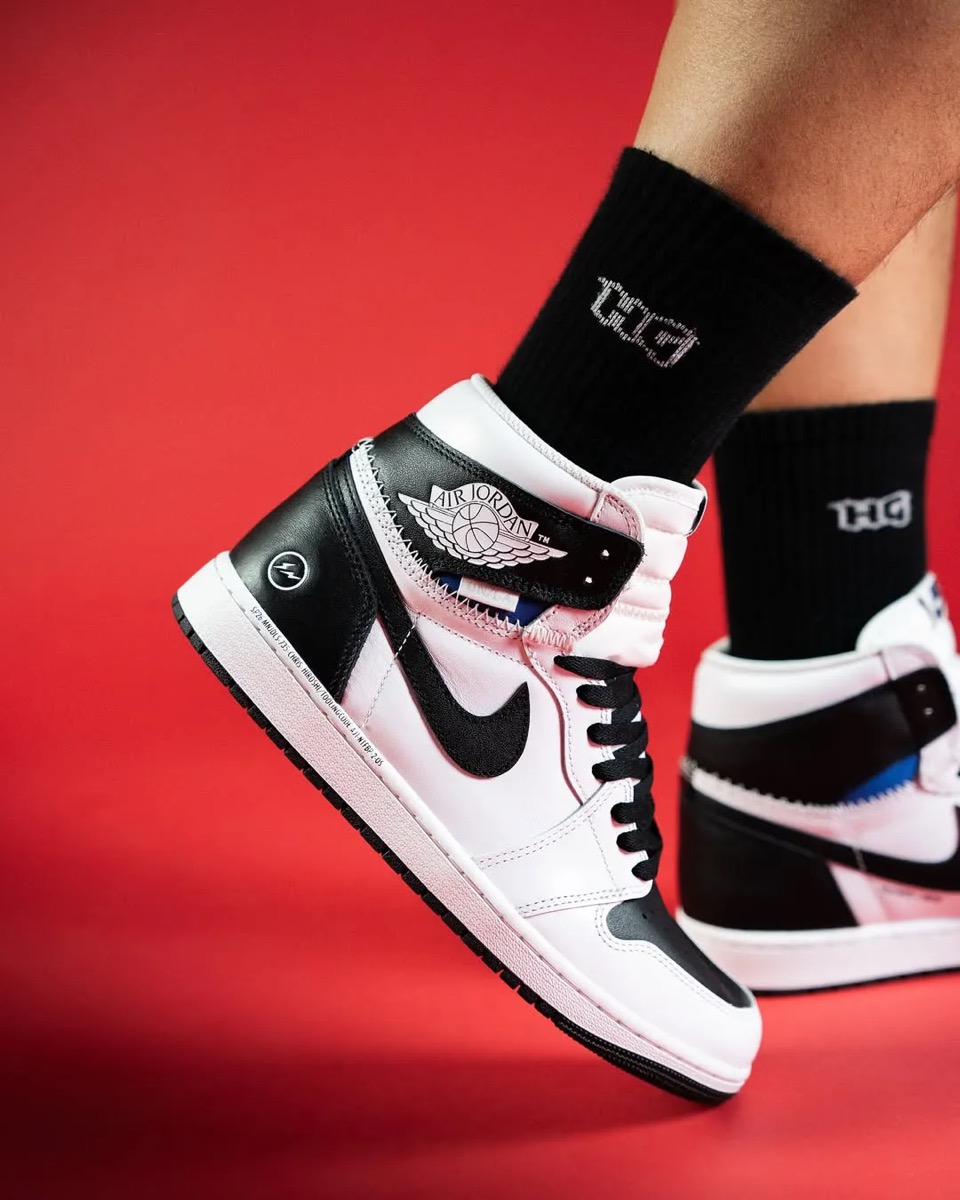 FRAGMENT x UNION x Nike Air Jordan 1 Retro High OG SP “White Black