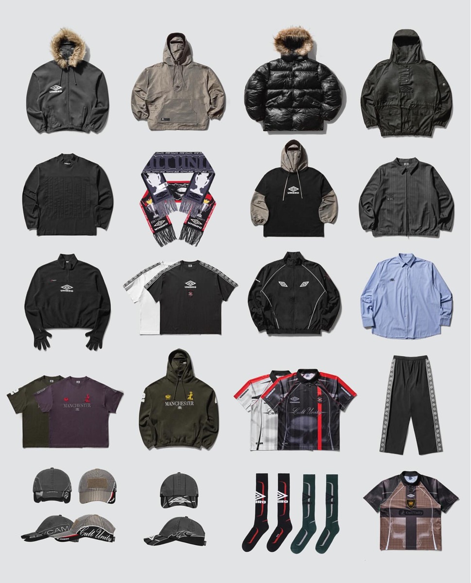 UMBRO x Slam Jam 25AW Collection 第2弾が国内10月20日より発売 | UP