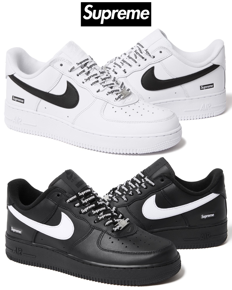 Supreme x Nike Air Force 1 Low SP の新作が25FW 国内10月12日に再販
